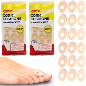 18 Corn Cushion Soft Comfort Padding Relief Rubbing Blister Callus Toe Protector
