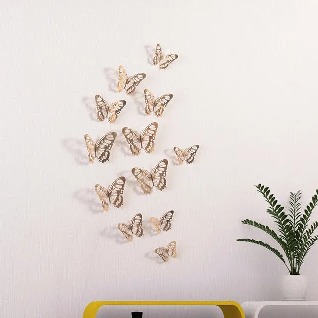 3D Butterfly Wall Decor
