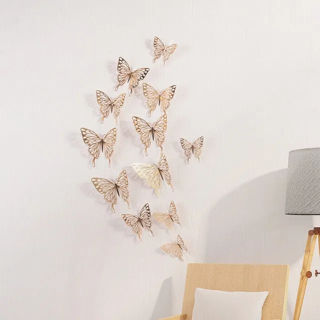 3D Butterfly Wall Decor