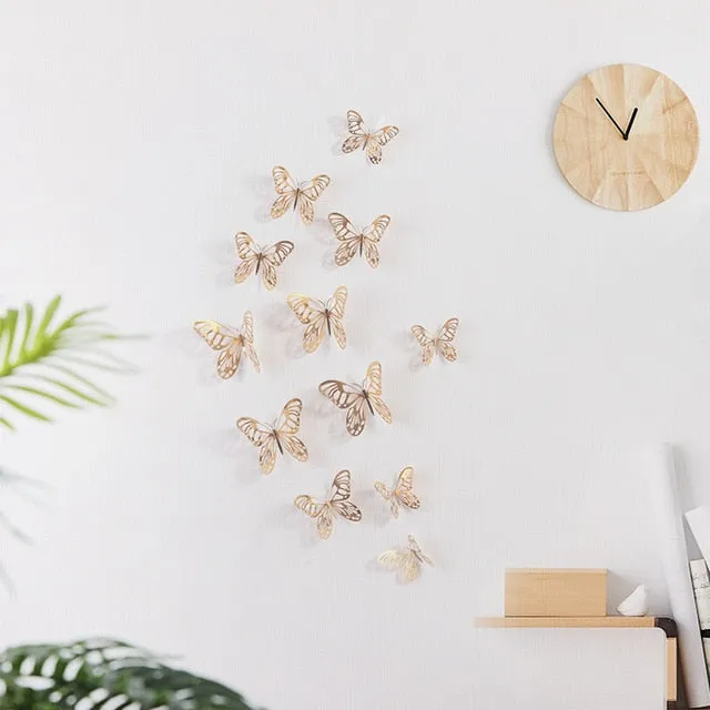 3D Butterfly Wall Decor