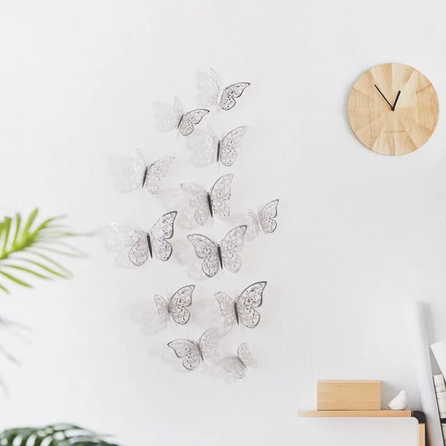 3D Butterfly Wall Decor