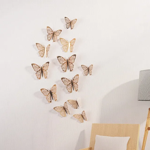 3D Butterfly Wall Decor