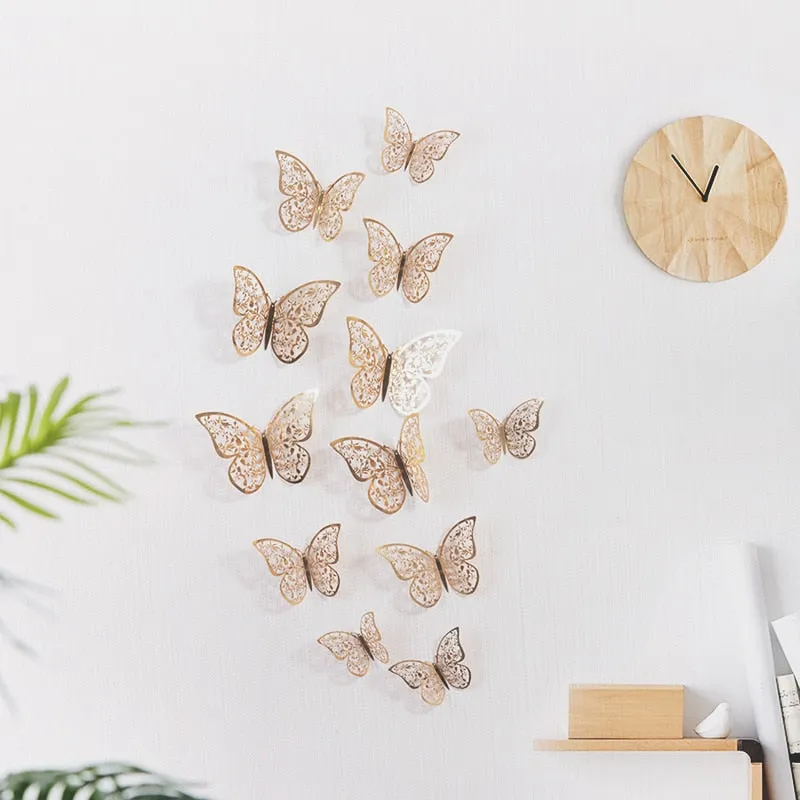 3D Butterfly Wall Decor