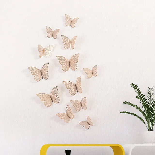 3D Butterfly Wall Decor
