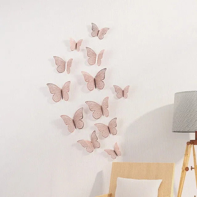 3D Butterfly Wall Decor