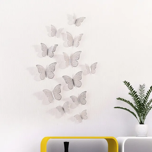 3D Butterfly Wall Decor