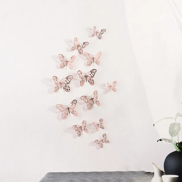 3D Butterfly Wall Decor