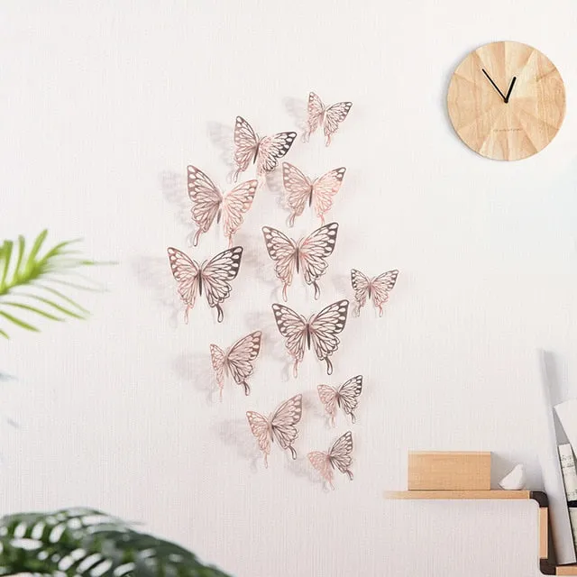 3D Butterfly Wall Decor