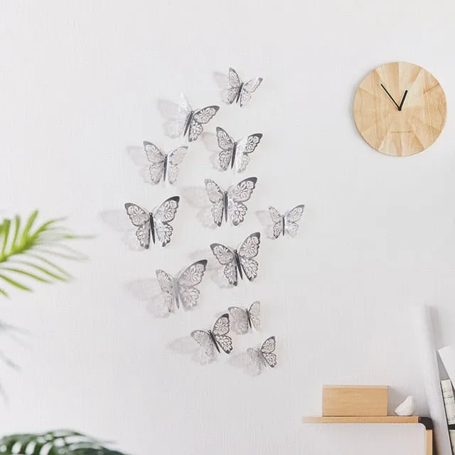 3D Butterfly Wall Decor