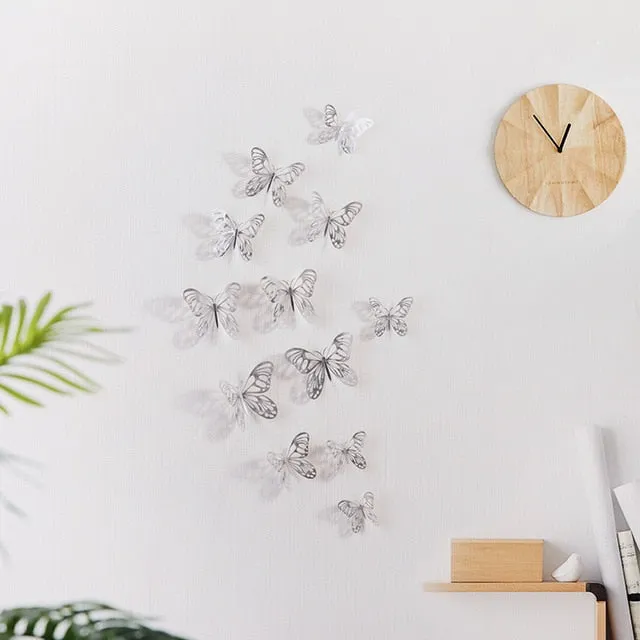 3D Butterfly Wall Decor