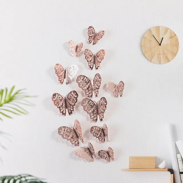 3D Butterfly Wall Decor