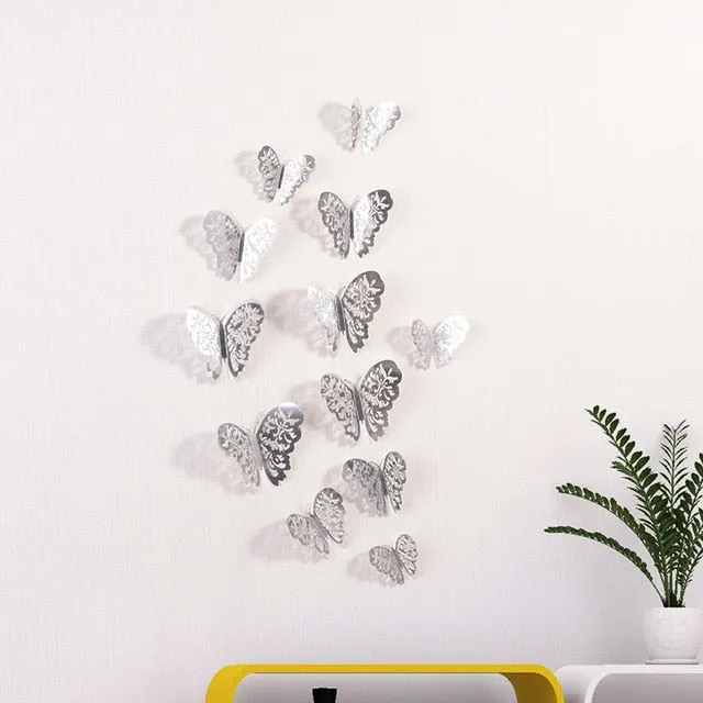 3D Butterfly Wall Decor