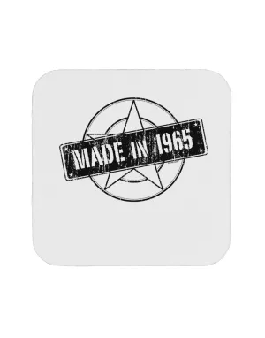 50th Birthday Made In Birth Year 1965 Coaster