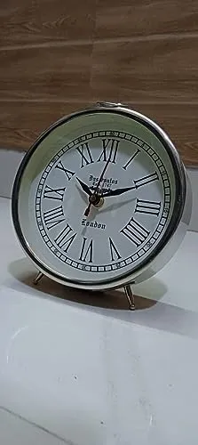 8 InchesTable Clock Nautical Vintage for Home Livingroom Desk Clock for Study Table