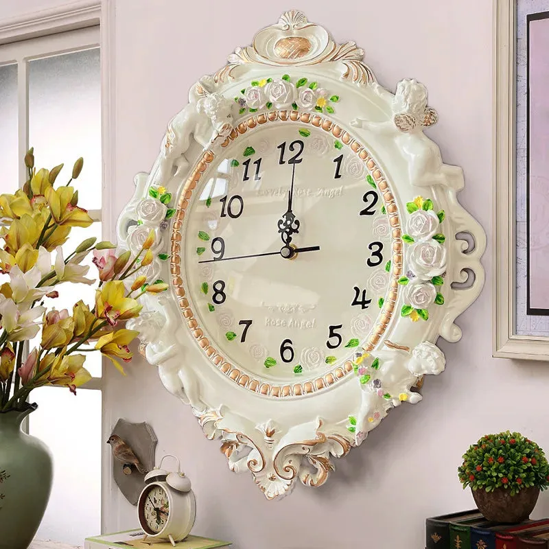 Acrylic Mirror Wall Clock As Wall Hanging For Living Room