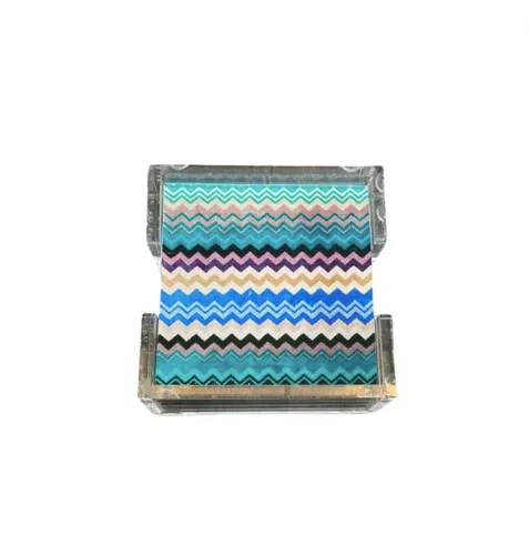 Acrylic Zig Zag Coasters