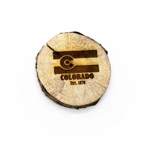 Beetle Kill Wood Coasters