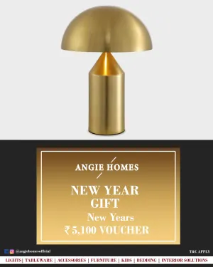 Best New Year Gift Card Voucher for Table Lamps - Angie Homes