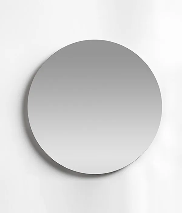 Birch Round Frameless Mirrors