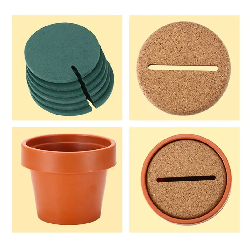 Cactus Pot Coaster Set