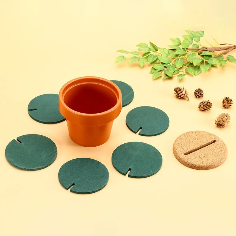 Cactus Pot Coaster Set