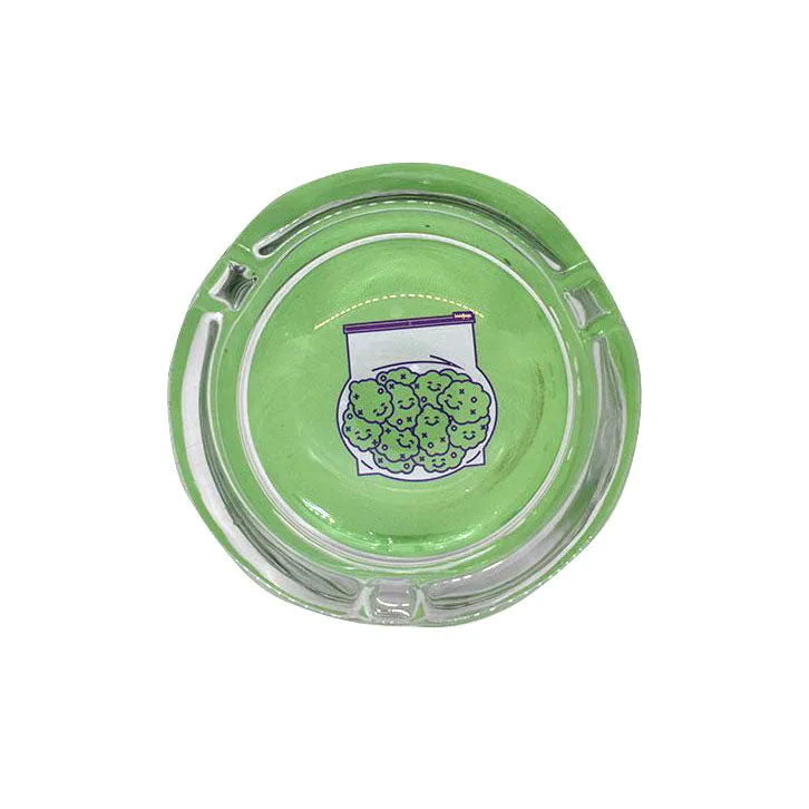 Giddy Glass Ash Trays - Best Buds