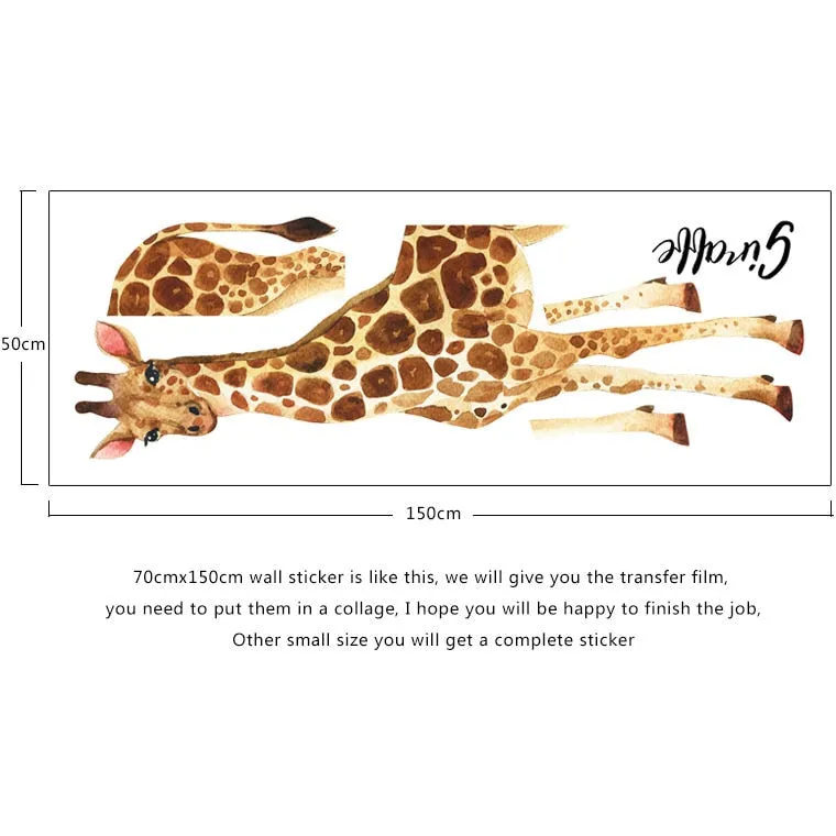 Giraffe Wall Stickers