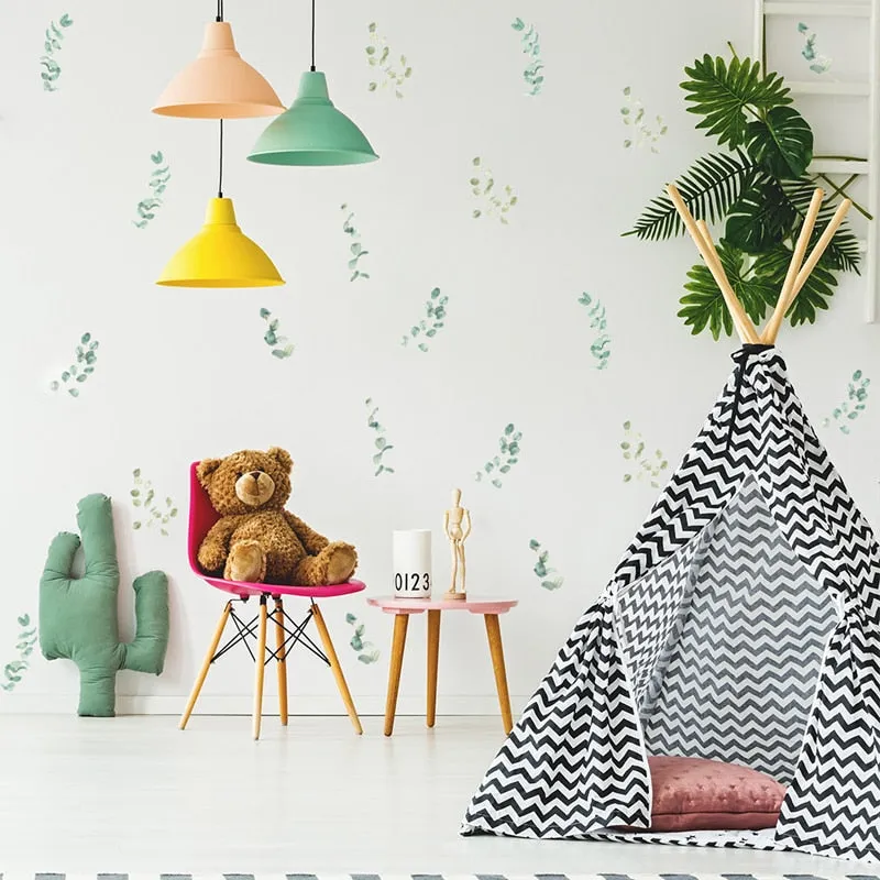 Green Plants Wall Sticker