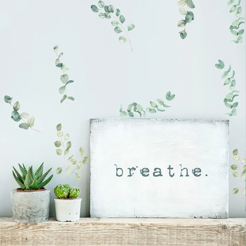 Green Plants Wall Sticker