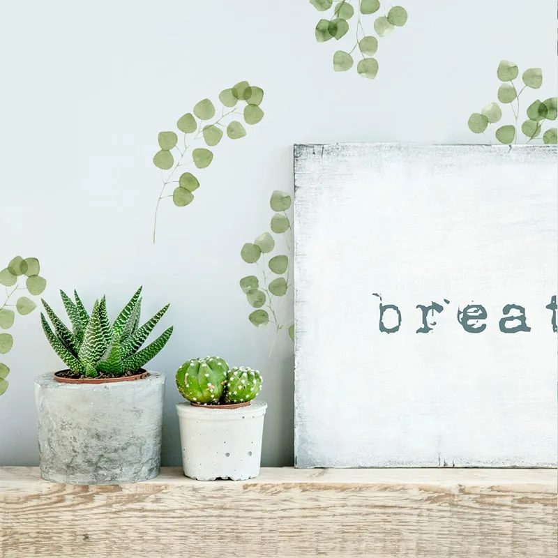 Green Plants Wall Sticker
