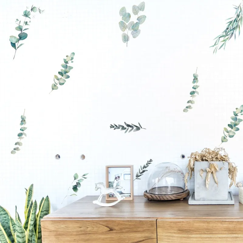 Green Plants Wall Sticker