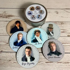 Jane Austen Coasters - Heroes Design