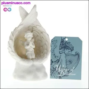 Light-Up Praying Angel Figurine ll PlusMinusco.com