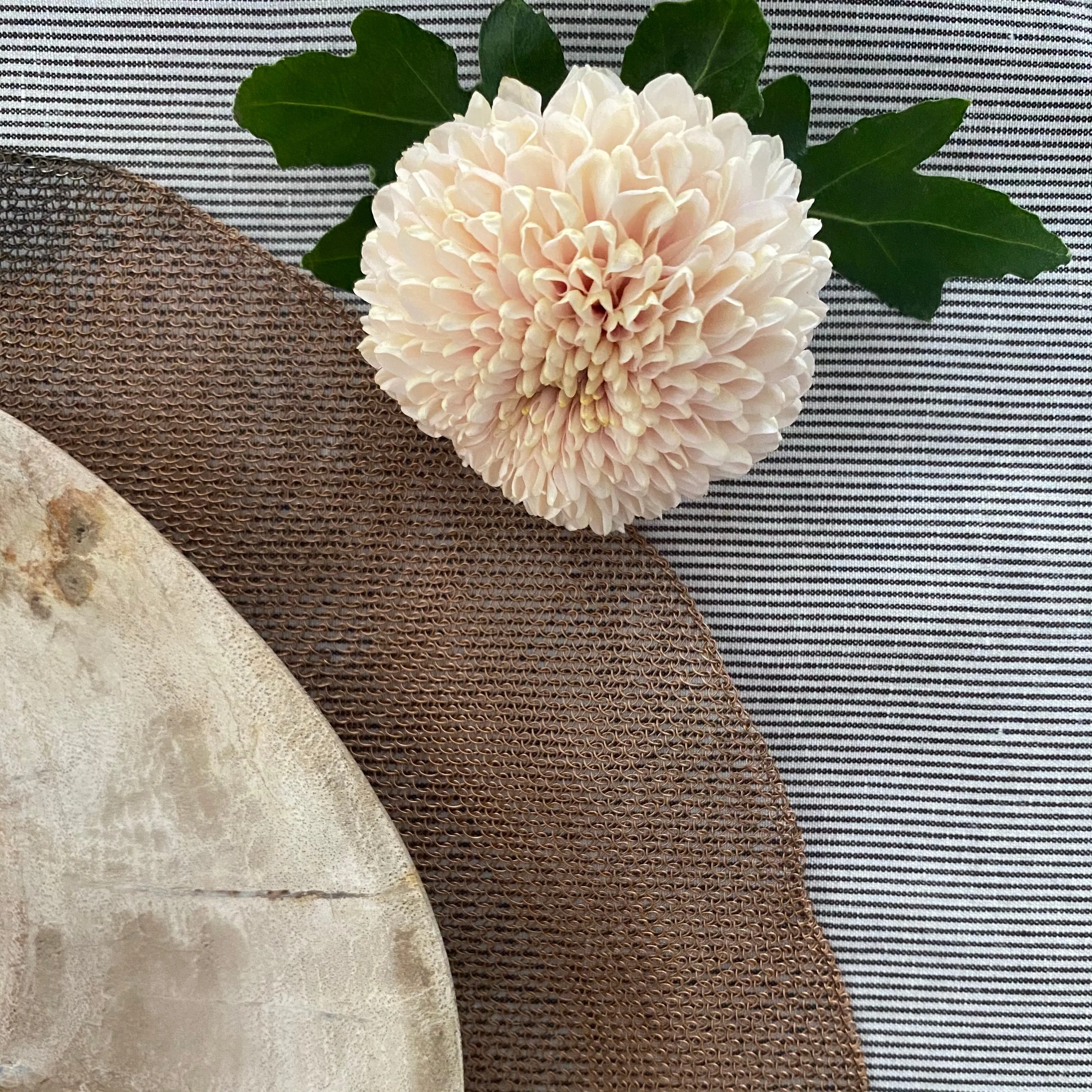Metal Mesh Placemats - Copper - set of 4