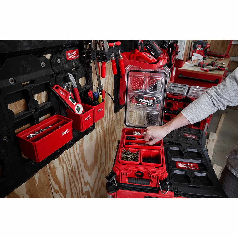 Milwaukee 48-22-8062 2PK PACKOUT Shop Storage Bin Set
