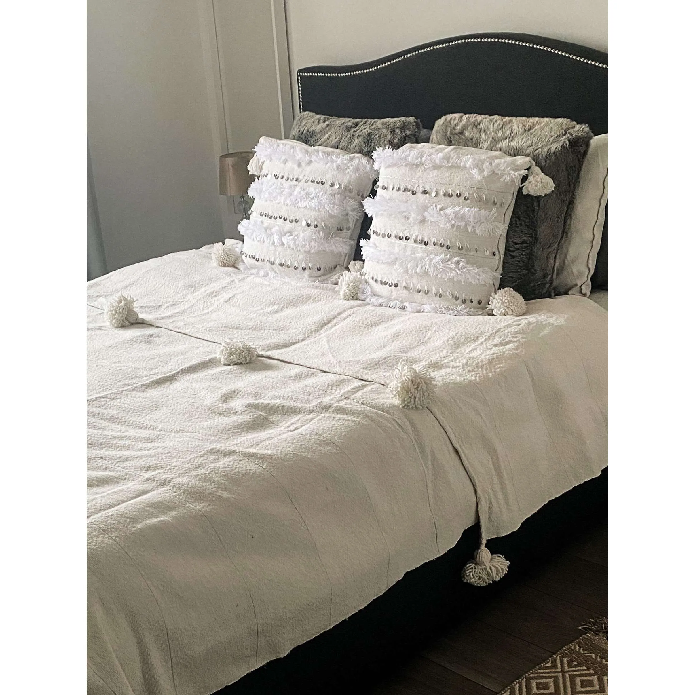 Moroccan Handira Cushion Pillow Cover
