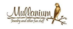 Mullanium Brown Teal Bird Croquet Ball Artists Jim Tori Mullan Steampunk Handmade