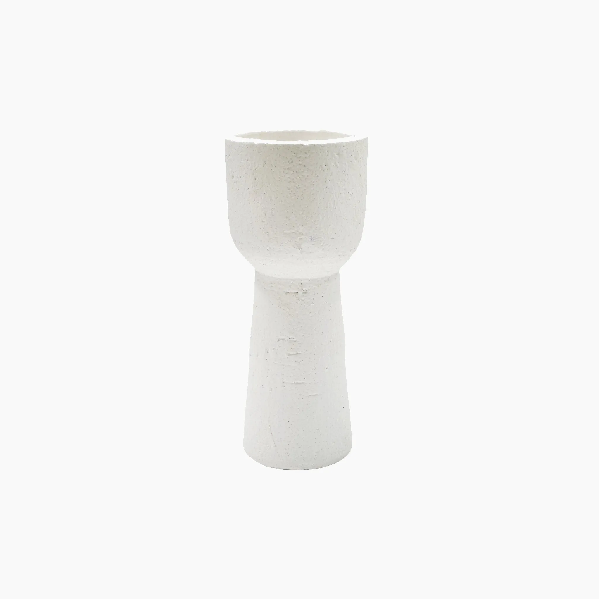 Nico Rustic Planter in White