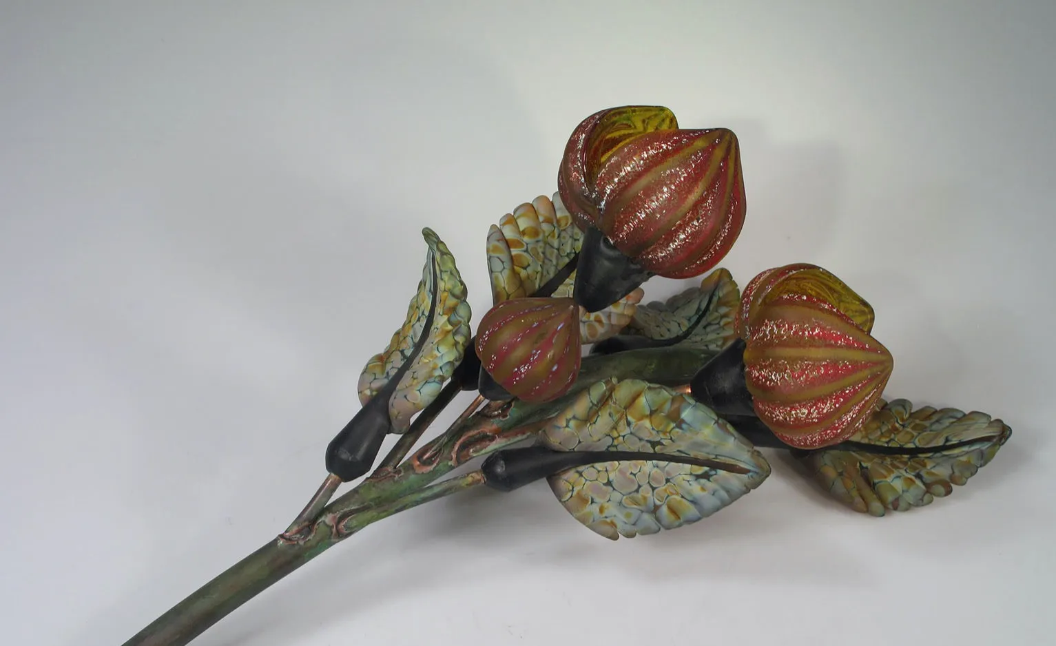 Red Tabletop Seed Pods