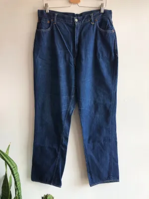 Reserve for Sarah Vintage 1950s Levis Big E 701 Hidden Rivet Denim Jeans