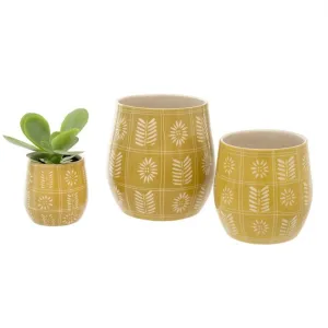 Retro Daisy Planters
