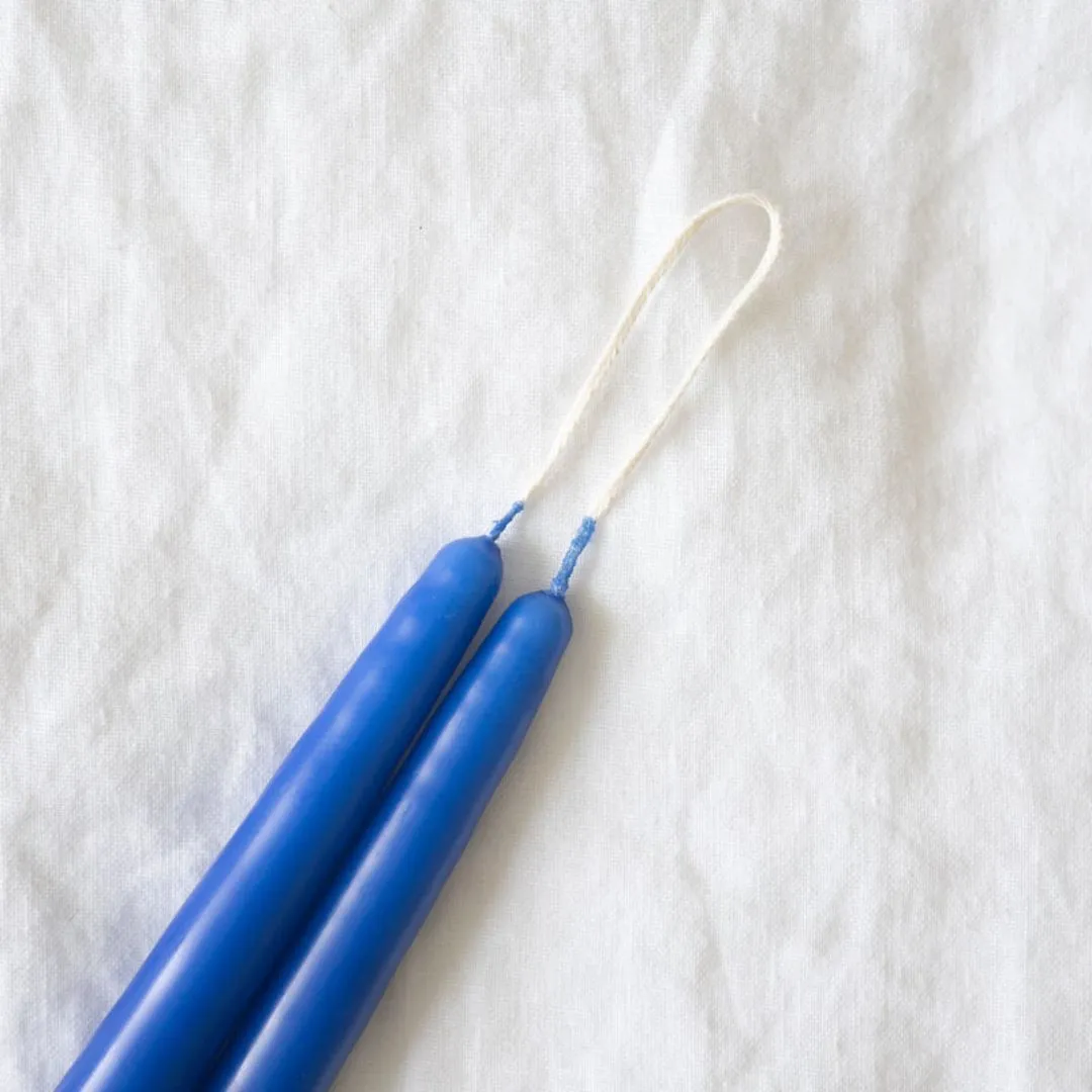 Taper Candles (Majorelle Blue)