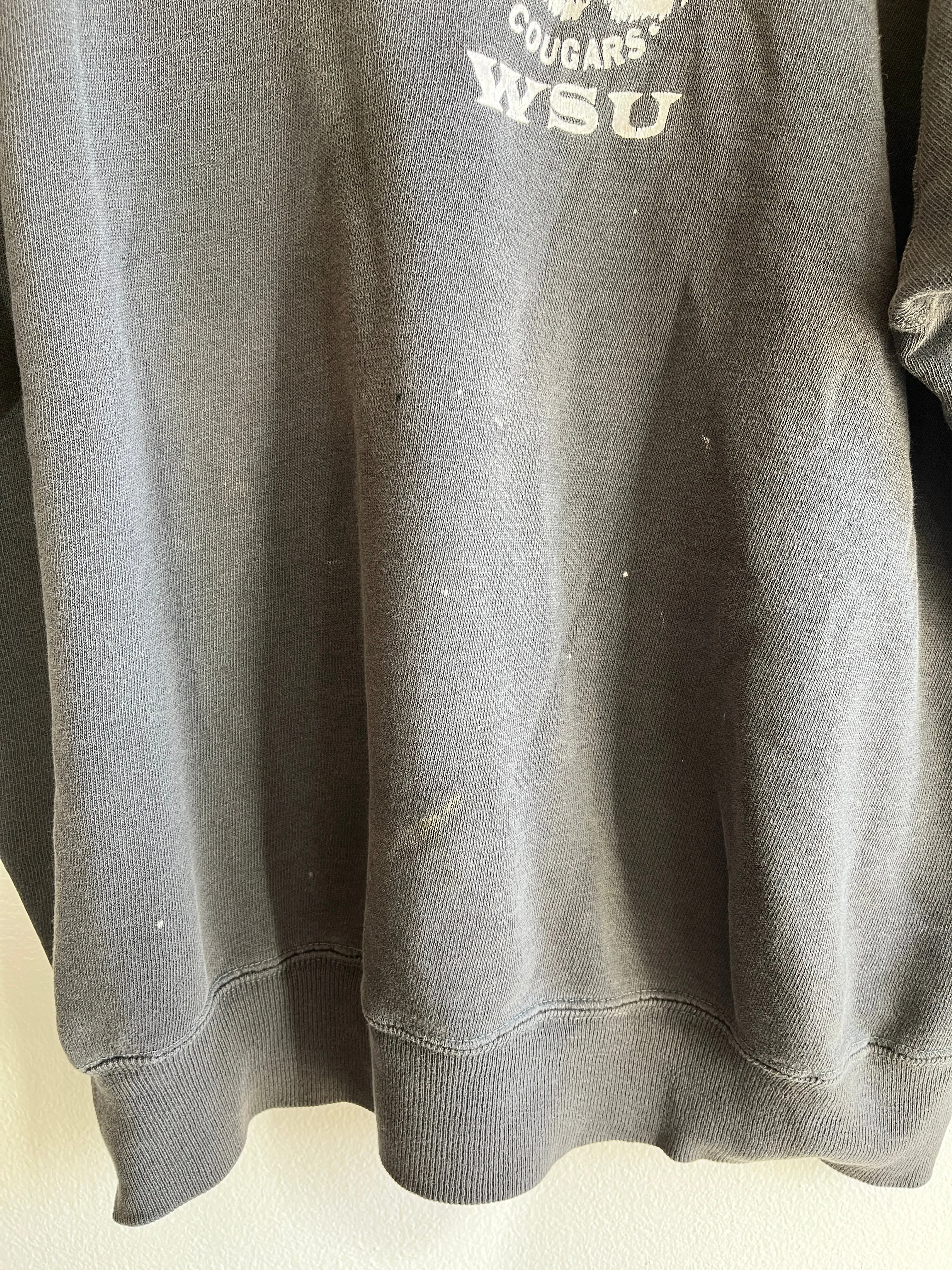 Vintage 1950s Washington State University Short-Sleeve Sweatshirt