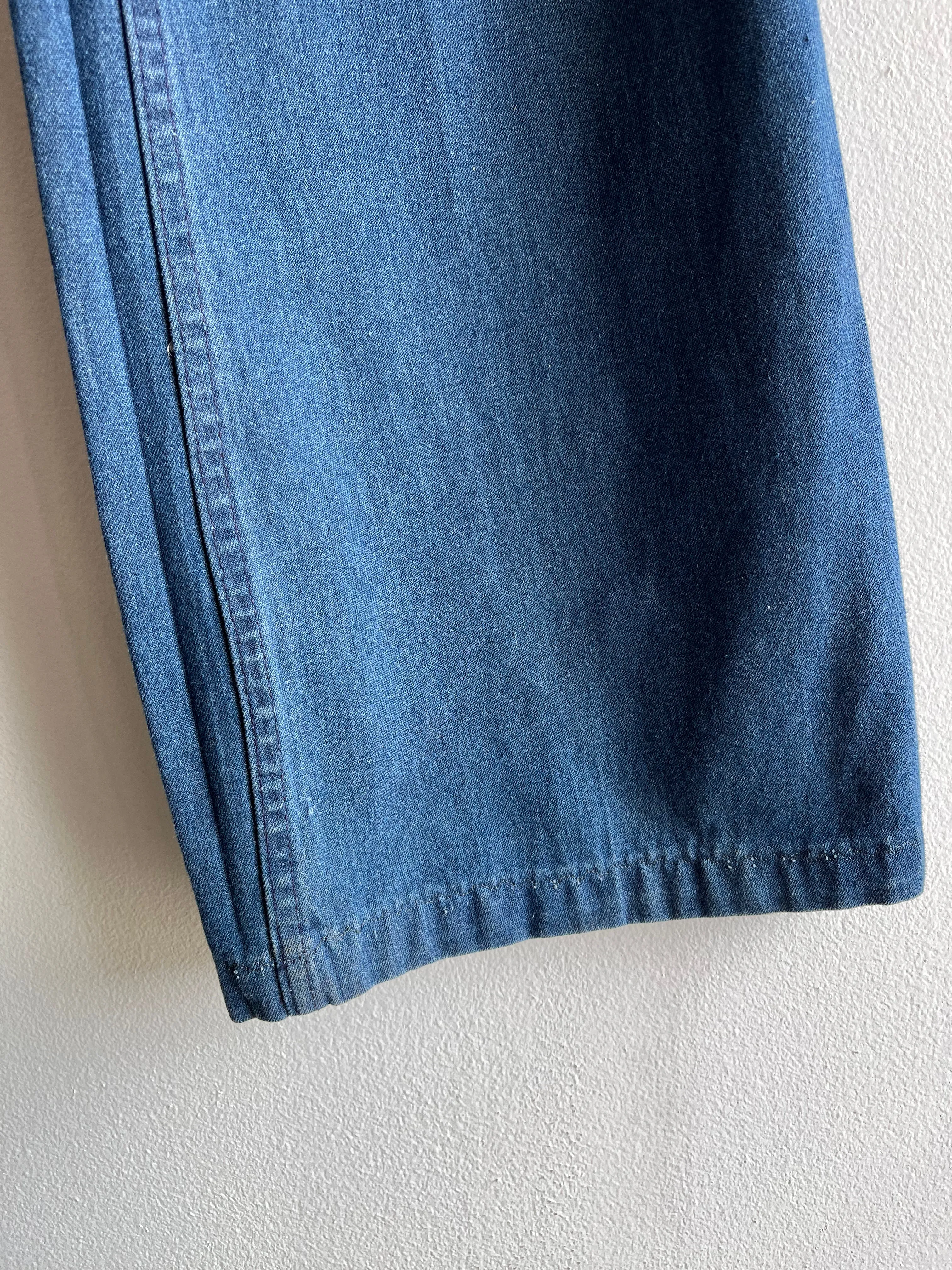 Vintage 1970's Seafarer Flared Denim Jeans
